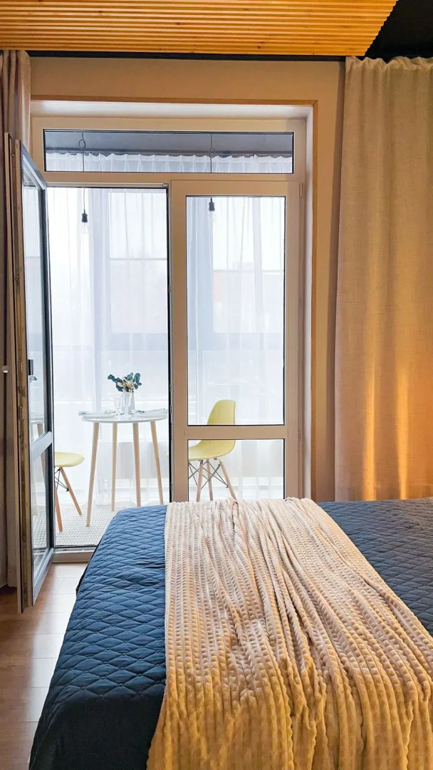 Квартира Современная и уютная студия с дизайнерским ремонтом в ЖК Самовароff