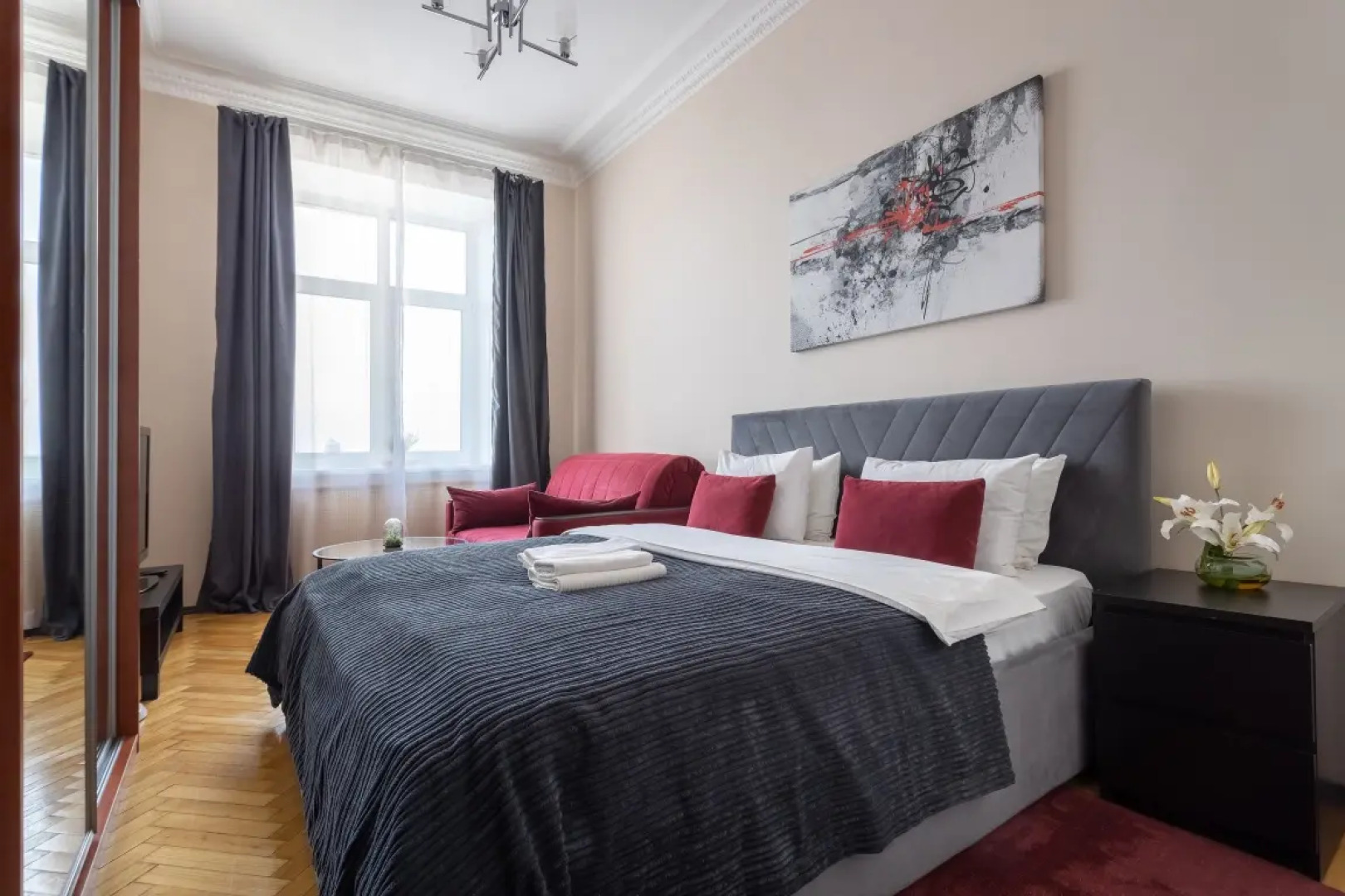 Апартаменты Улучшенные с Видом на Москва-Сити