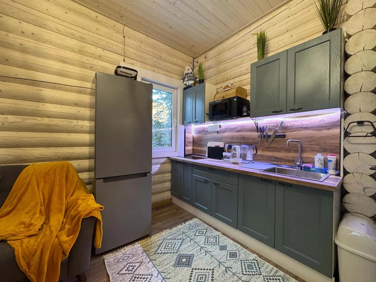 Частный дом У друзей сруб