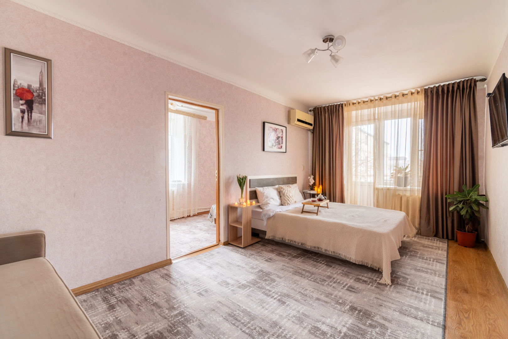 Апартаменты Двухкомнатные в центре