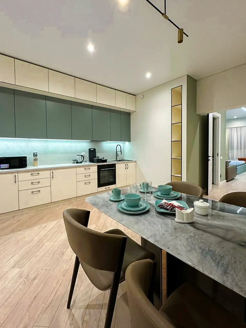 Квартира Лучшие Апартаменты Алматы Напротив ТРЦ Мега Алматы 100