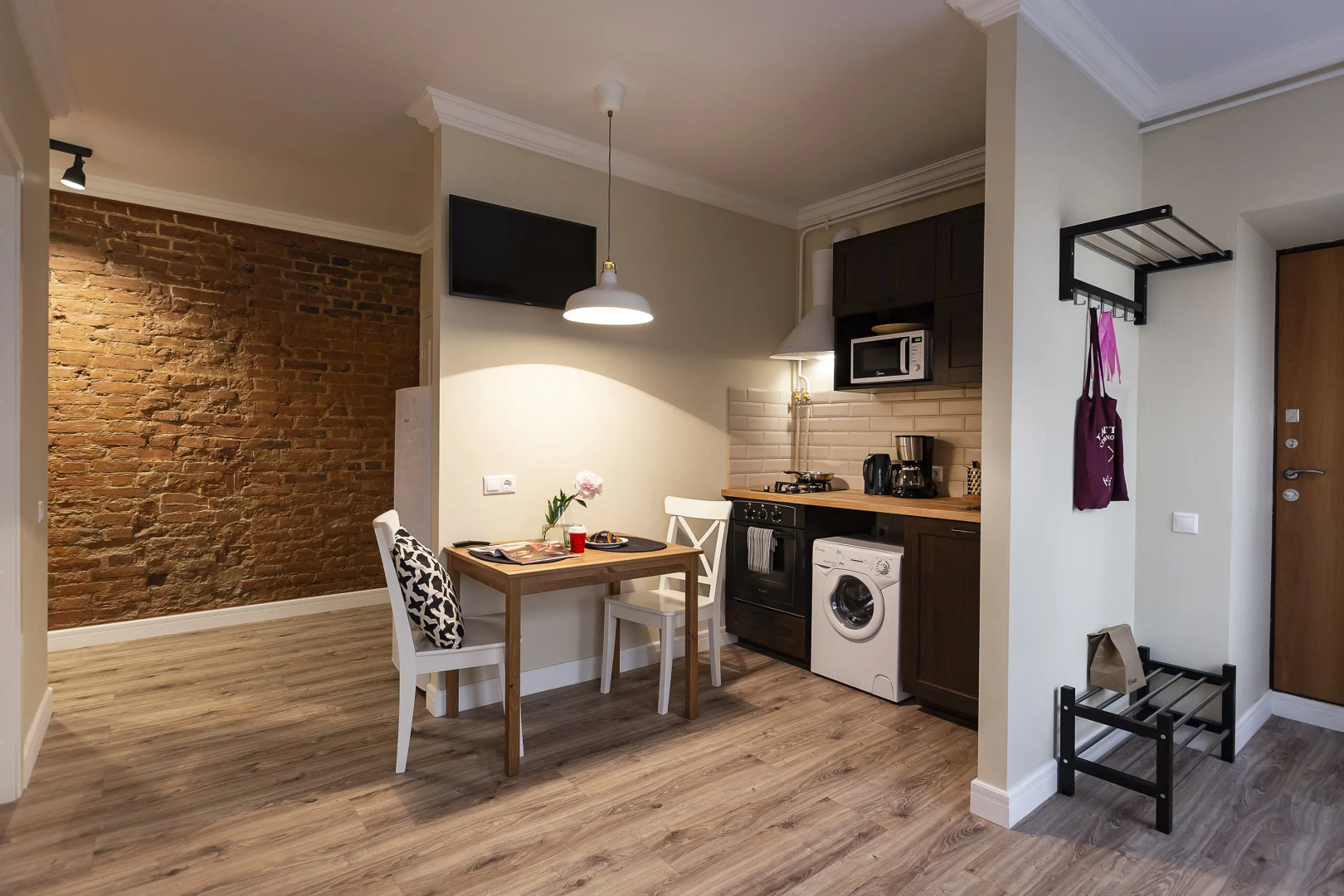 Апартаменты в скандинавском стиле у набережной