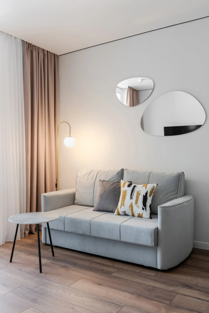 Апартаменты Fox Homes 1к. квартира с современным дизайном на Левом берегу Дона