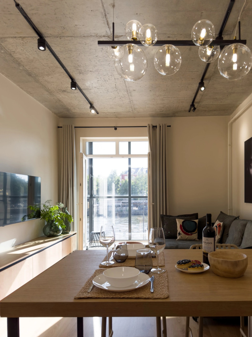 Квартира Апартамент С ВИДОМ НА РЕКУ в ЖК Рыбная Деревня