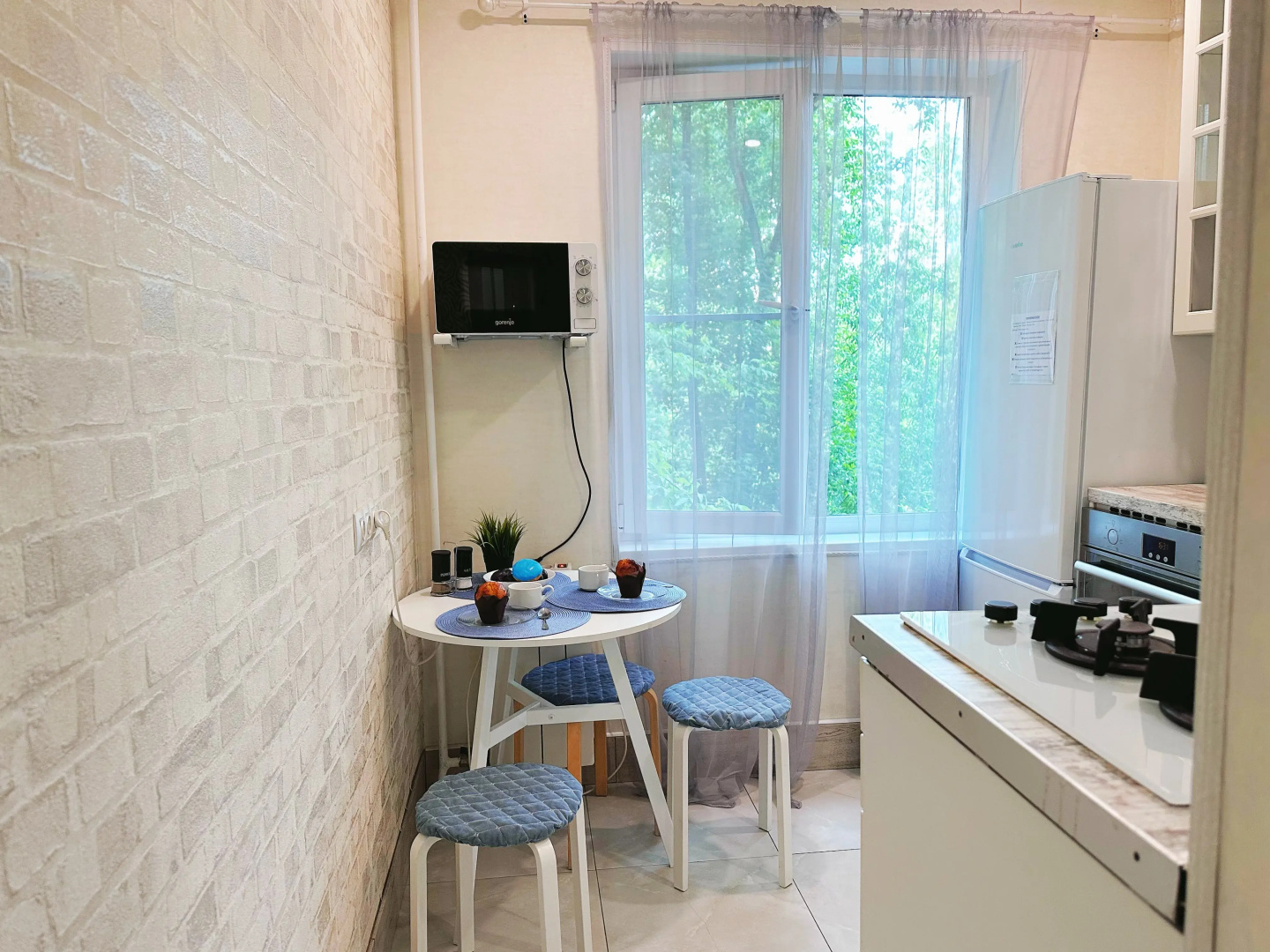 Квартира Двухкомнатная Natali apart в районе Зюзино