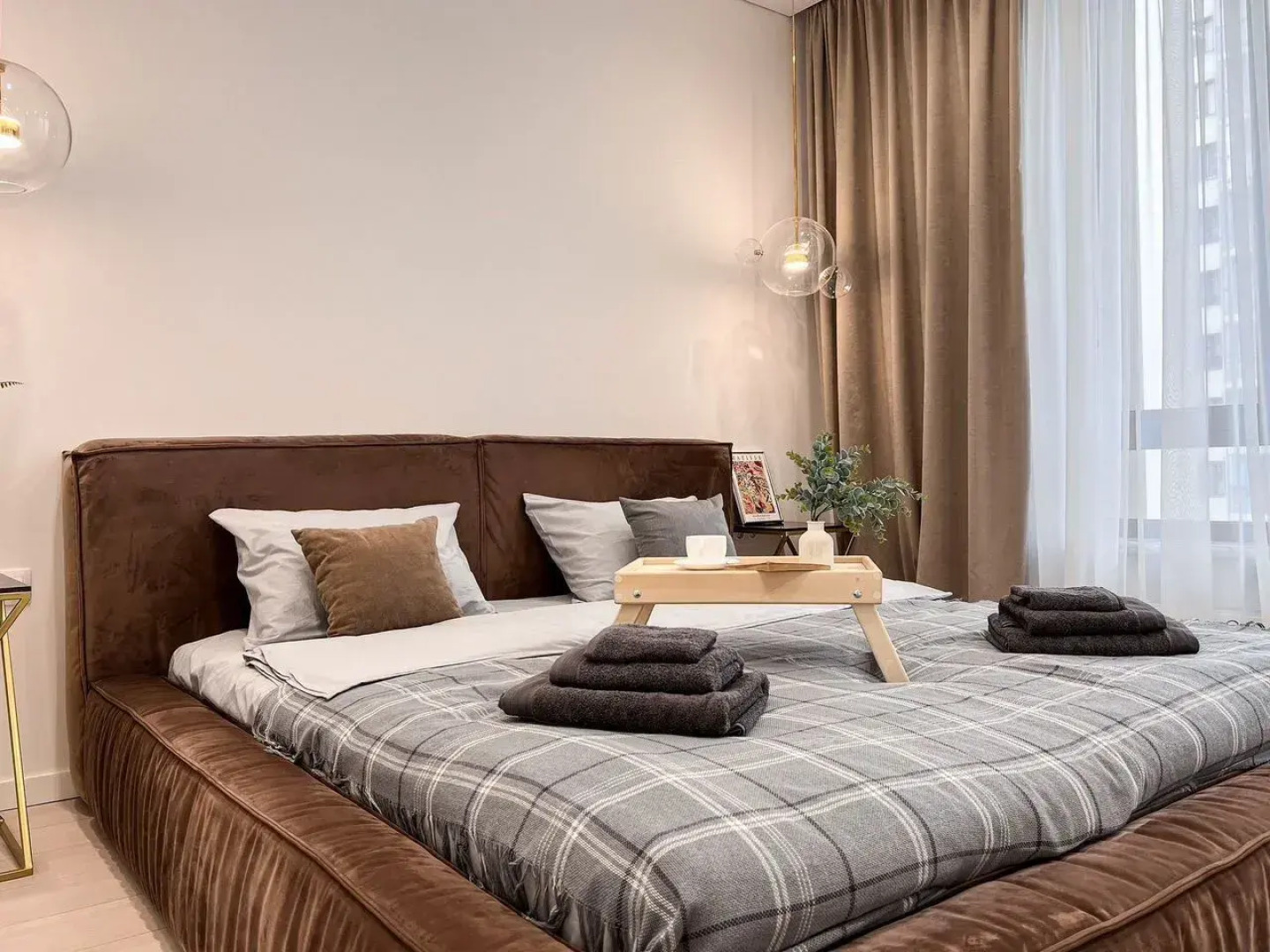 Квартира Дизайнерская Евро 2ка Sunvilles в Савин Хаус