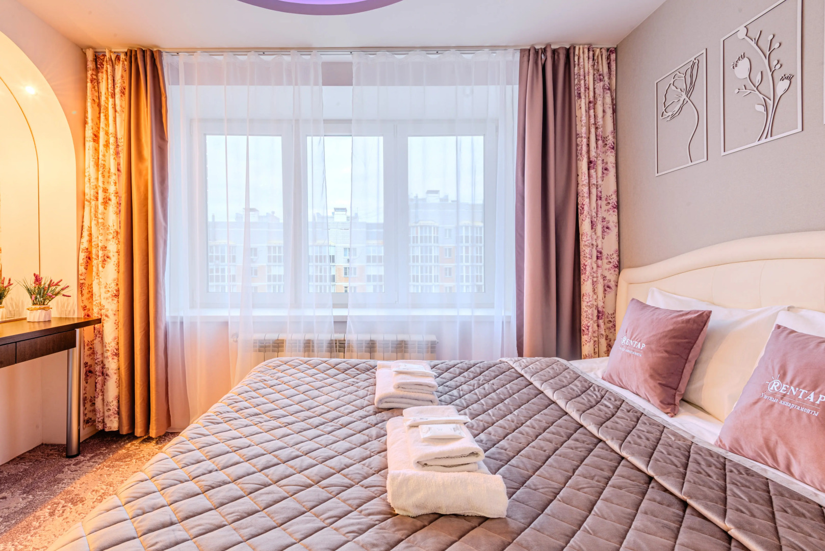 Квартира 1-к в тихом зеленом районе на Лукина 4 от RentAp, 4 сп.места