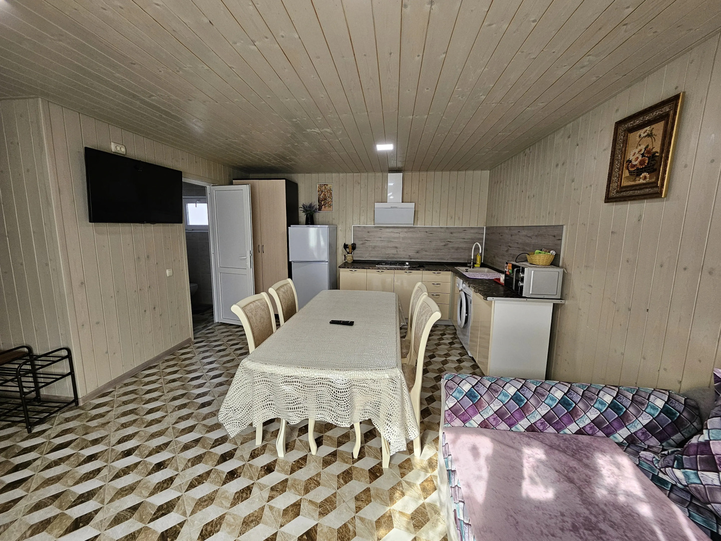 Гостевой дом С.Знаменское - пляж Беляус