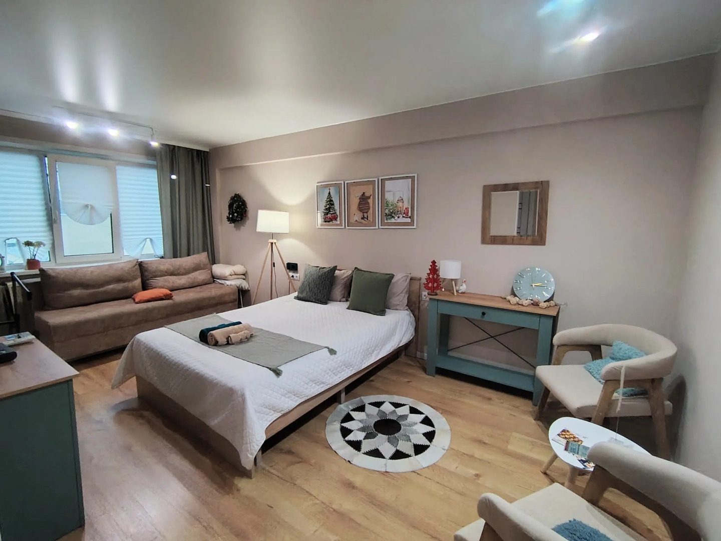 Апартаменты Уютные однокомнатные Ирина недалеко от центра