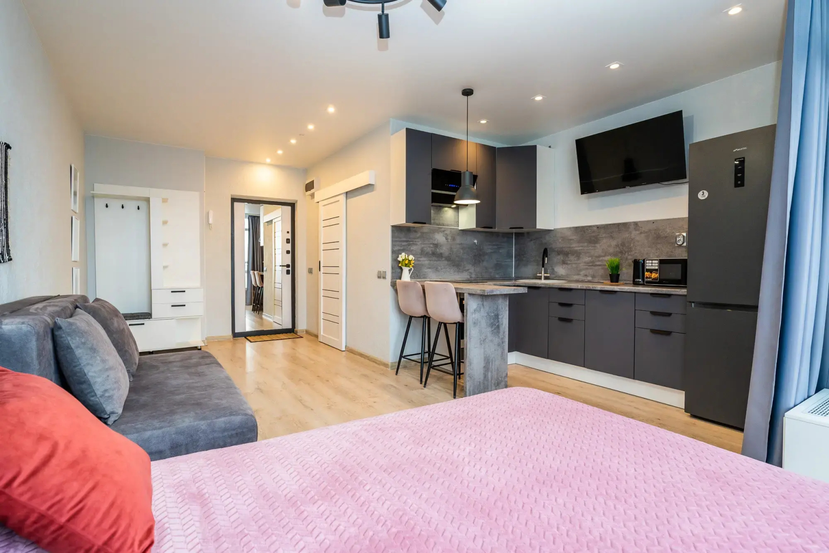 Квартира Уютная студия в новом ЖК во Владивостоке