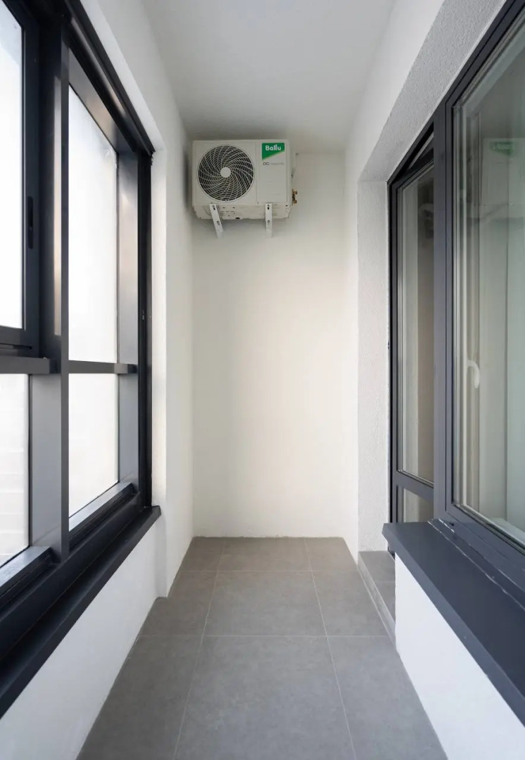 Квартира в синих тонах