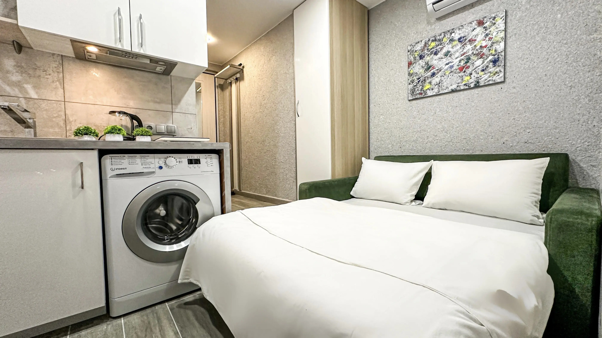 Квартира Уютная Студия у Метро Речной Вокзал