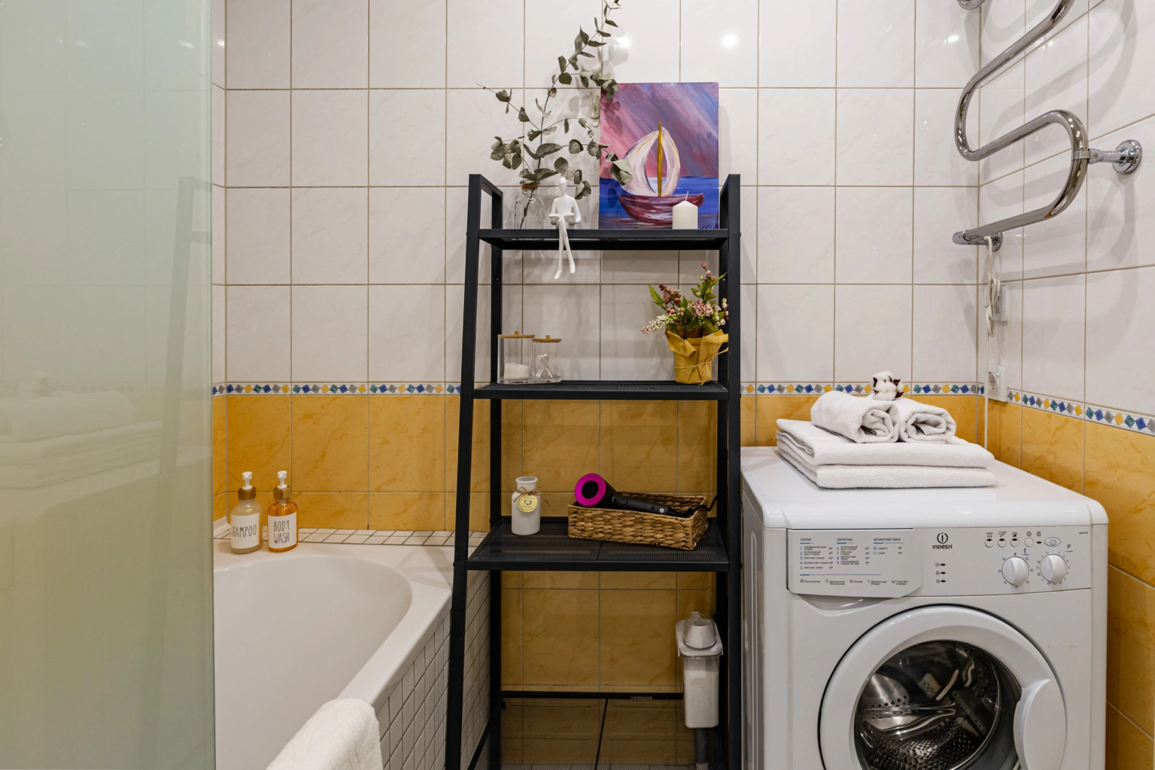 Квартира Сканди однокомнатные Piter Apartments с кондиционером