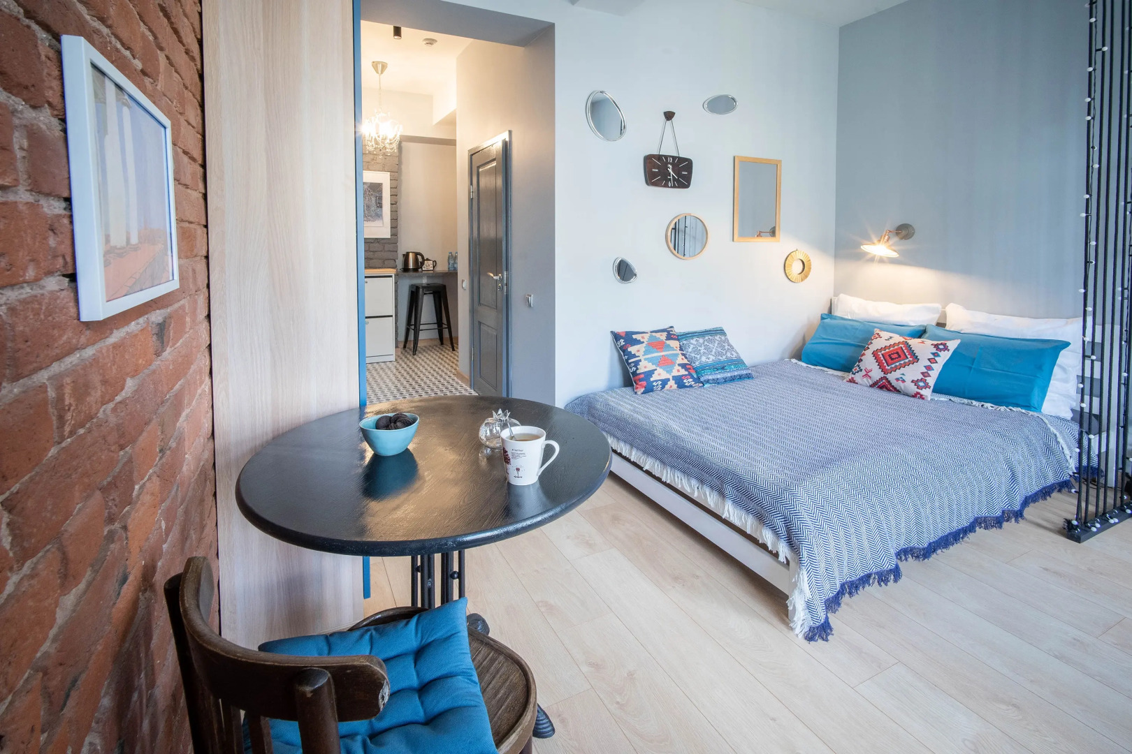 Квартира Уютная Студия у Метро Балтийская