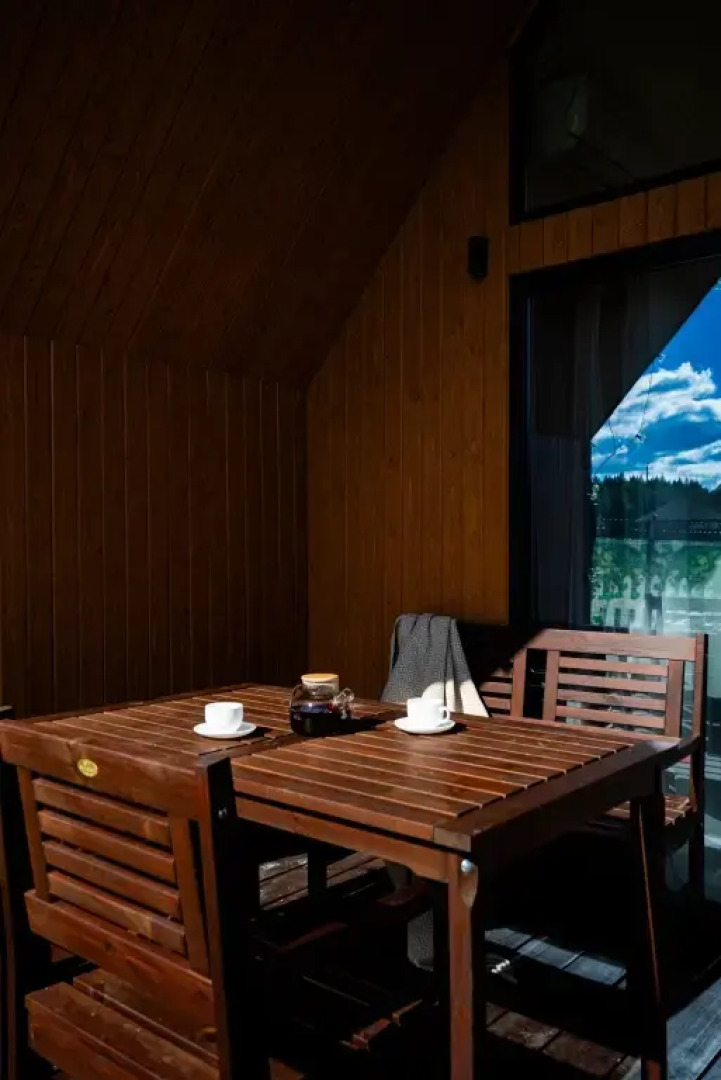 Частный Дом Барнхаус №5 с дровяной баней и горячим Чаном на 6 человек