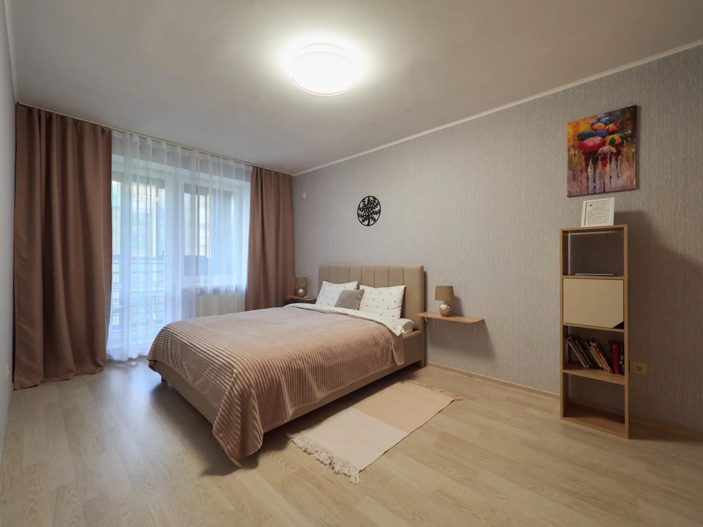 Квартира Современная 2-комнатная квартира с кондиционером в центре курорта Завидово