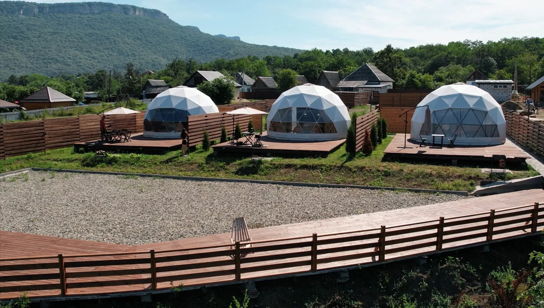 Терраса-глэмпинг