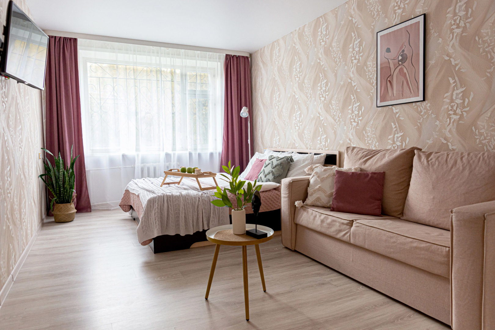 Двухкомнатные апартаменты WELCOME HOME Aparts & Tours 12-33