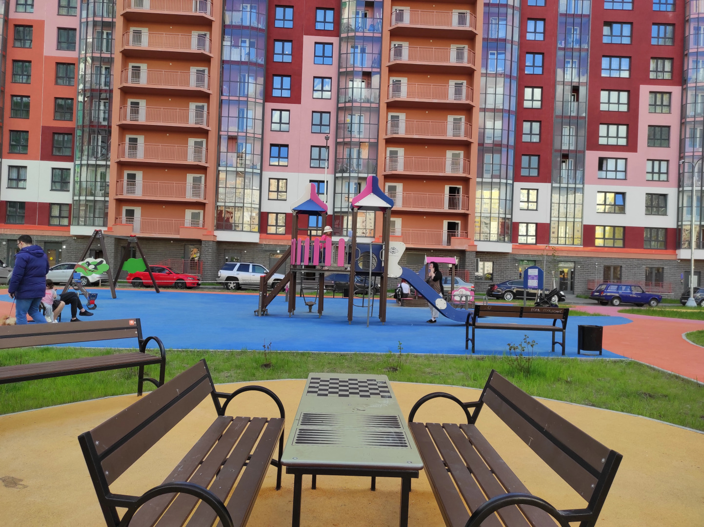 Квартира Приморский Legend 1-к с Диваном на Кухне