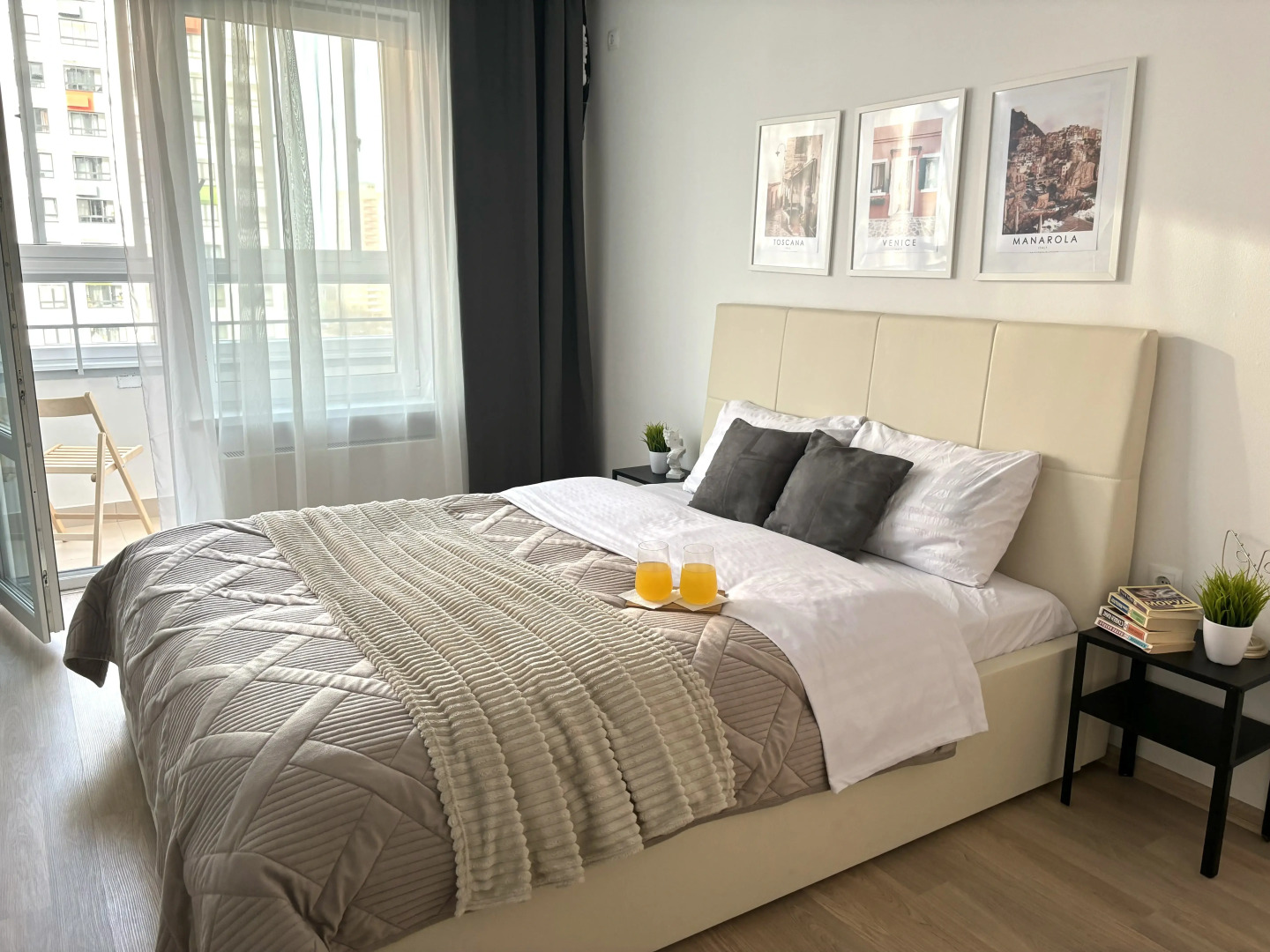 Квартира просторная однокомнатная на 5 спальных мест