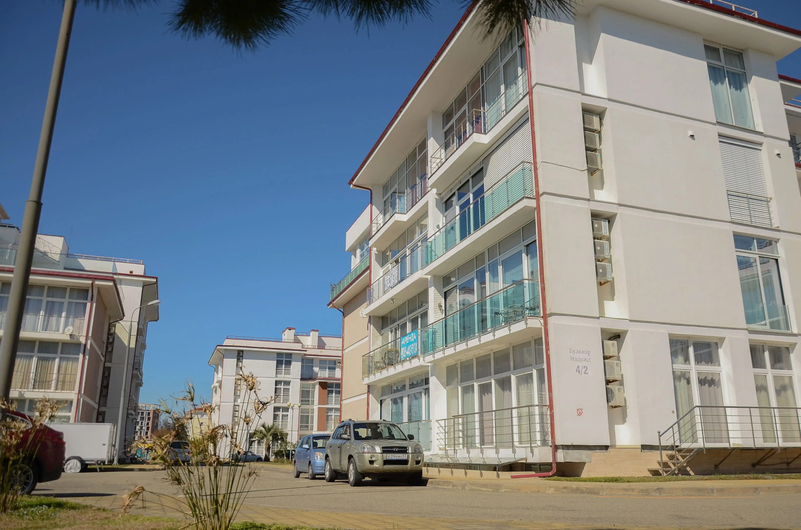 Квартира вместительная с видом на море с тв в каждой комнате и раздельным санузлом