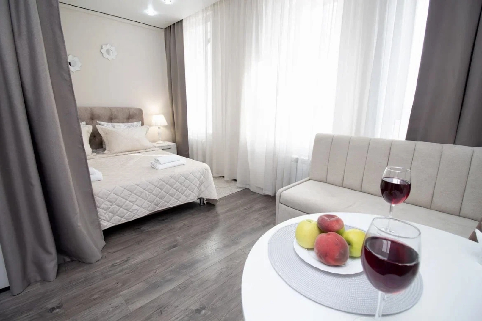 Апартаменты FSF Эксклюзивная Студия С Дистанционным Заездом