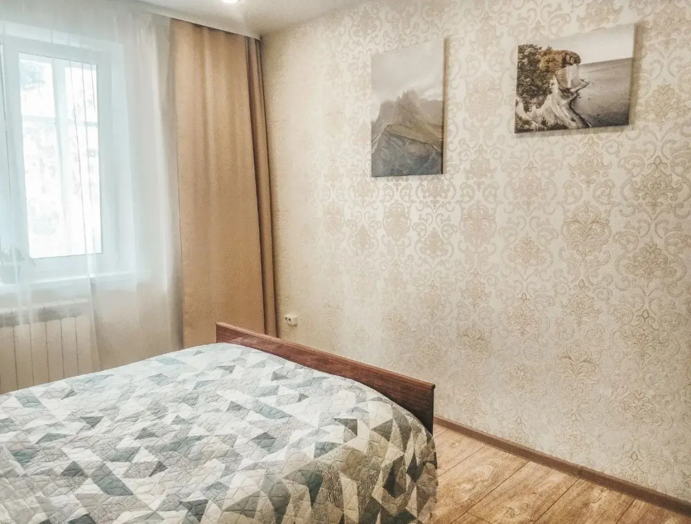 Квартира Уютная двухкомнатная