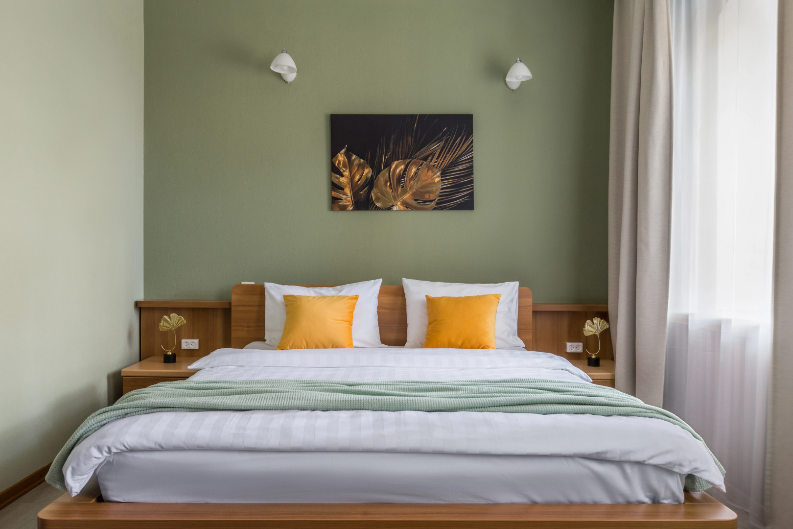 Апартаменты для двоих гостей с 1 кроватью (1 эт или 2 эт)