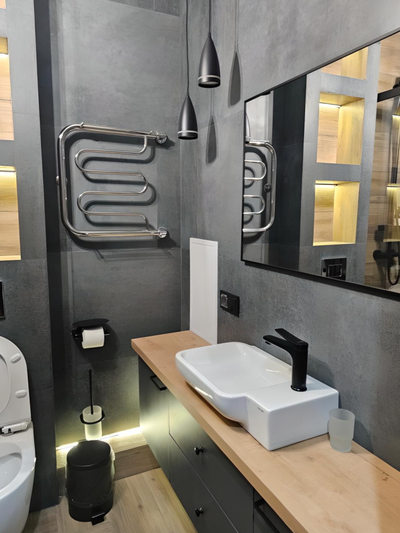 Апартаменты Уютная Квартира в Стиле Лофт с Видом на Горы