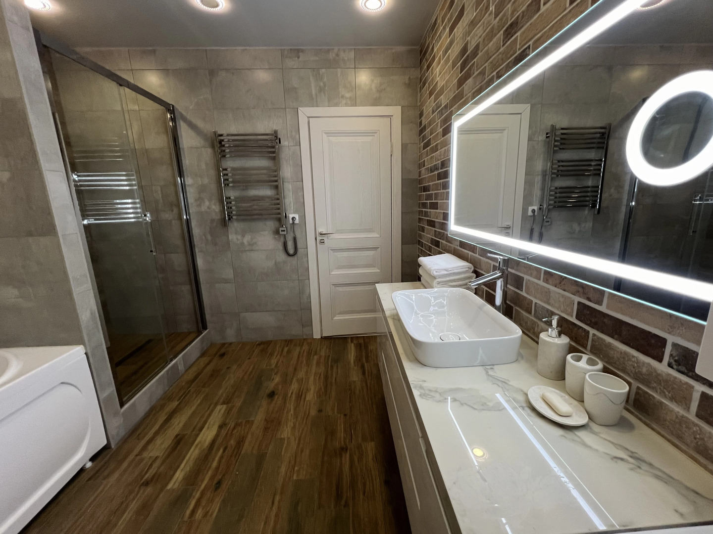 Апартаменты Двухкомнатная Студия Рядом с парком Гагарина