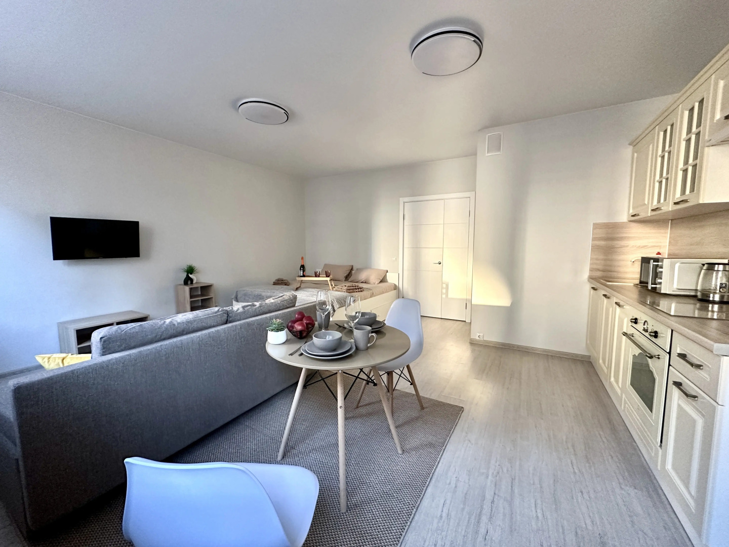 Квартира с дизайнерским ремонтом