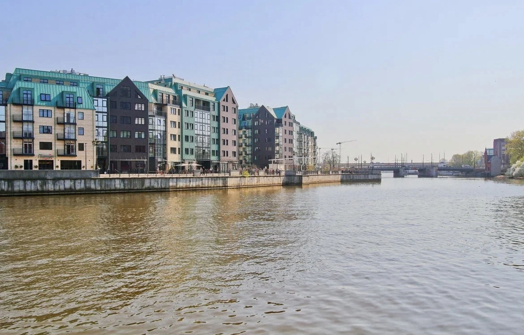 Апартаменты с Террасой на Острове И Канта