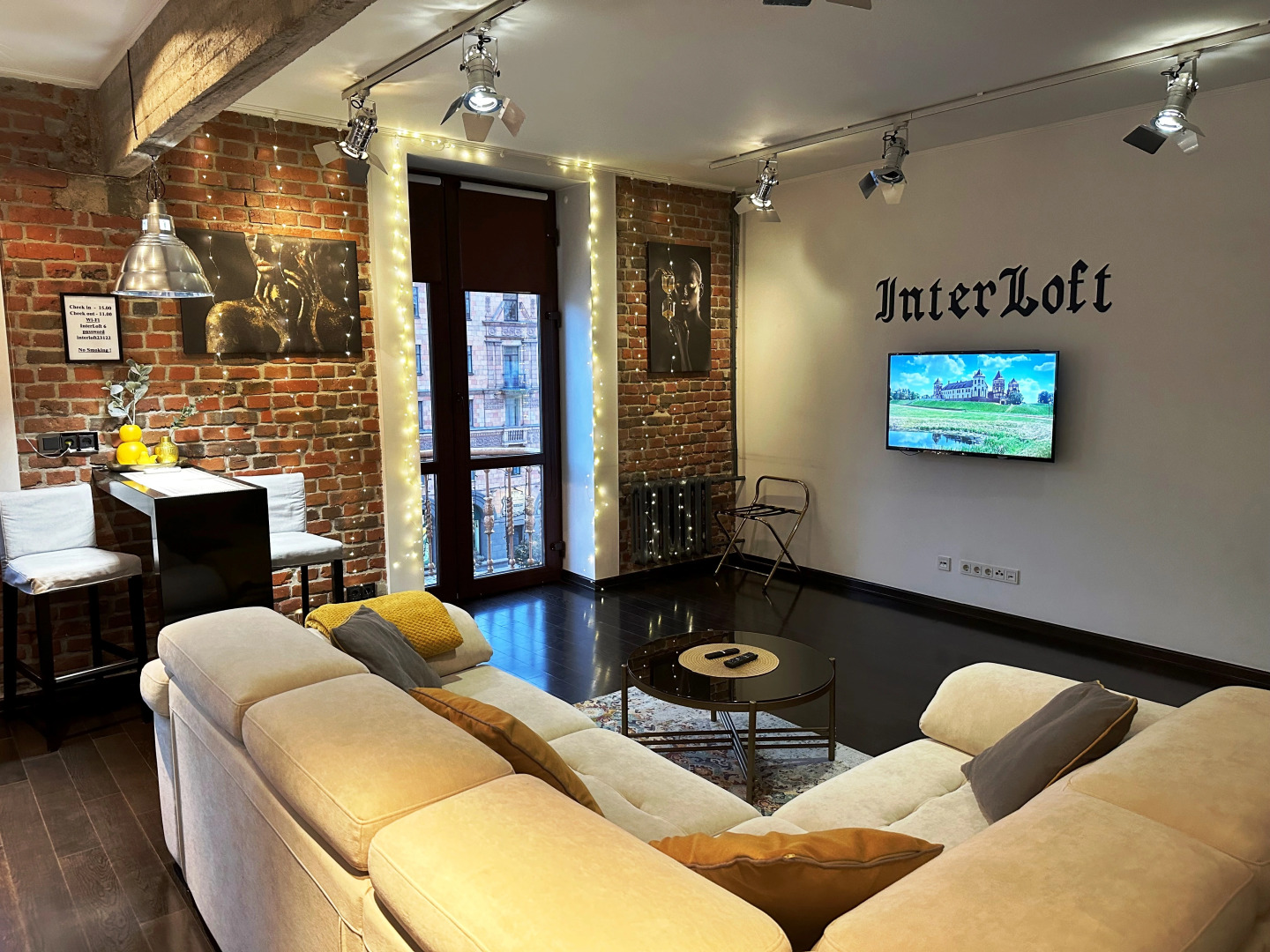 Апартаменты InterLoft 6 Old Town Free Parking Wi-Fi 100/50 Smart TV
