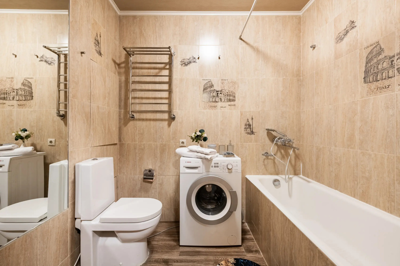 Квартира Просторная Natali на Метро Аннино