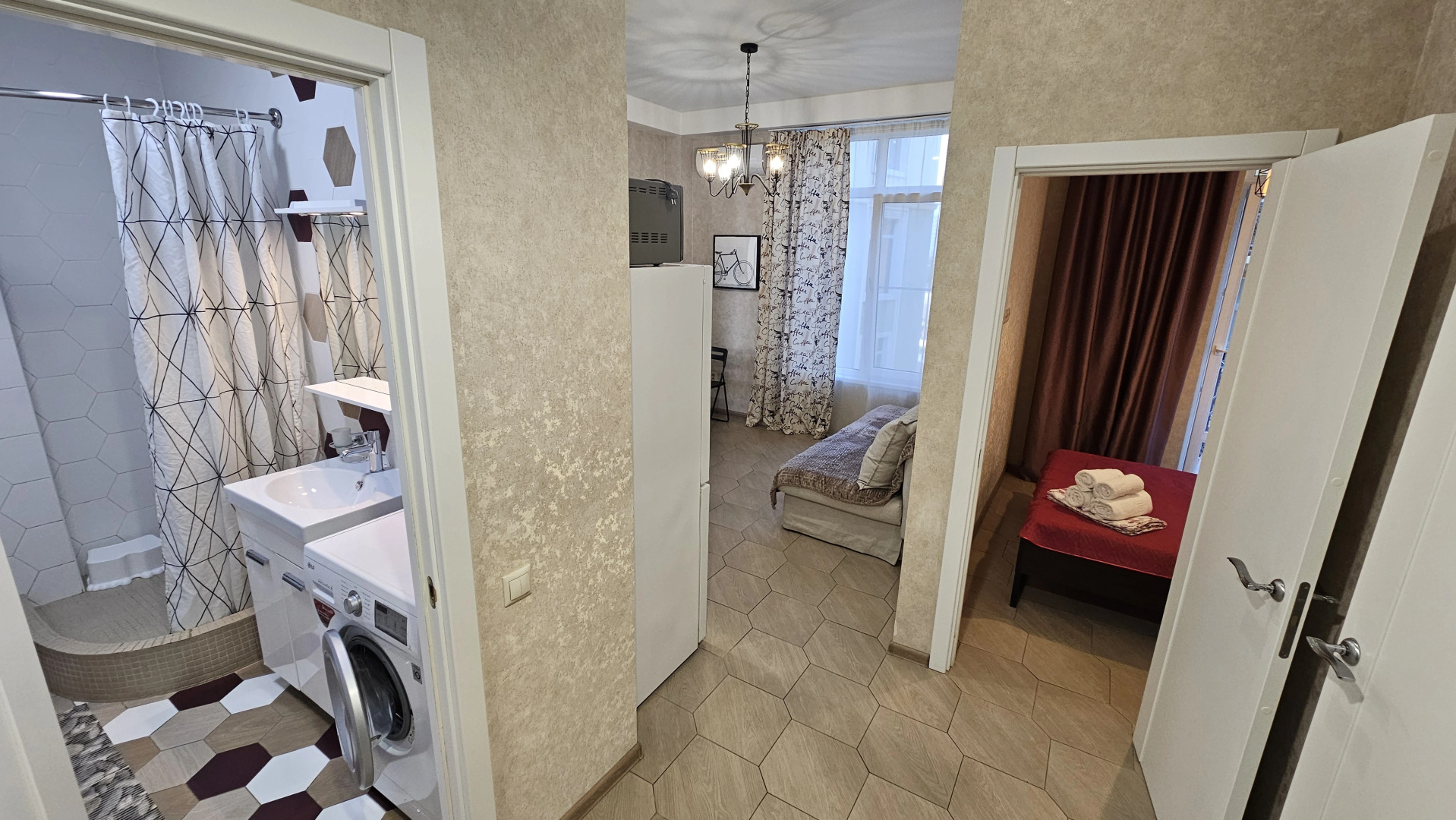 Апартаменты Уютная Cтудия на Фигурной возле Олимпийских Обьектов