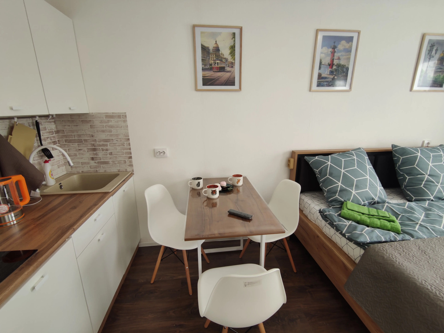 Квартира Студия на Морской пехоты 26к1