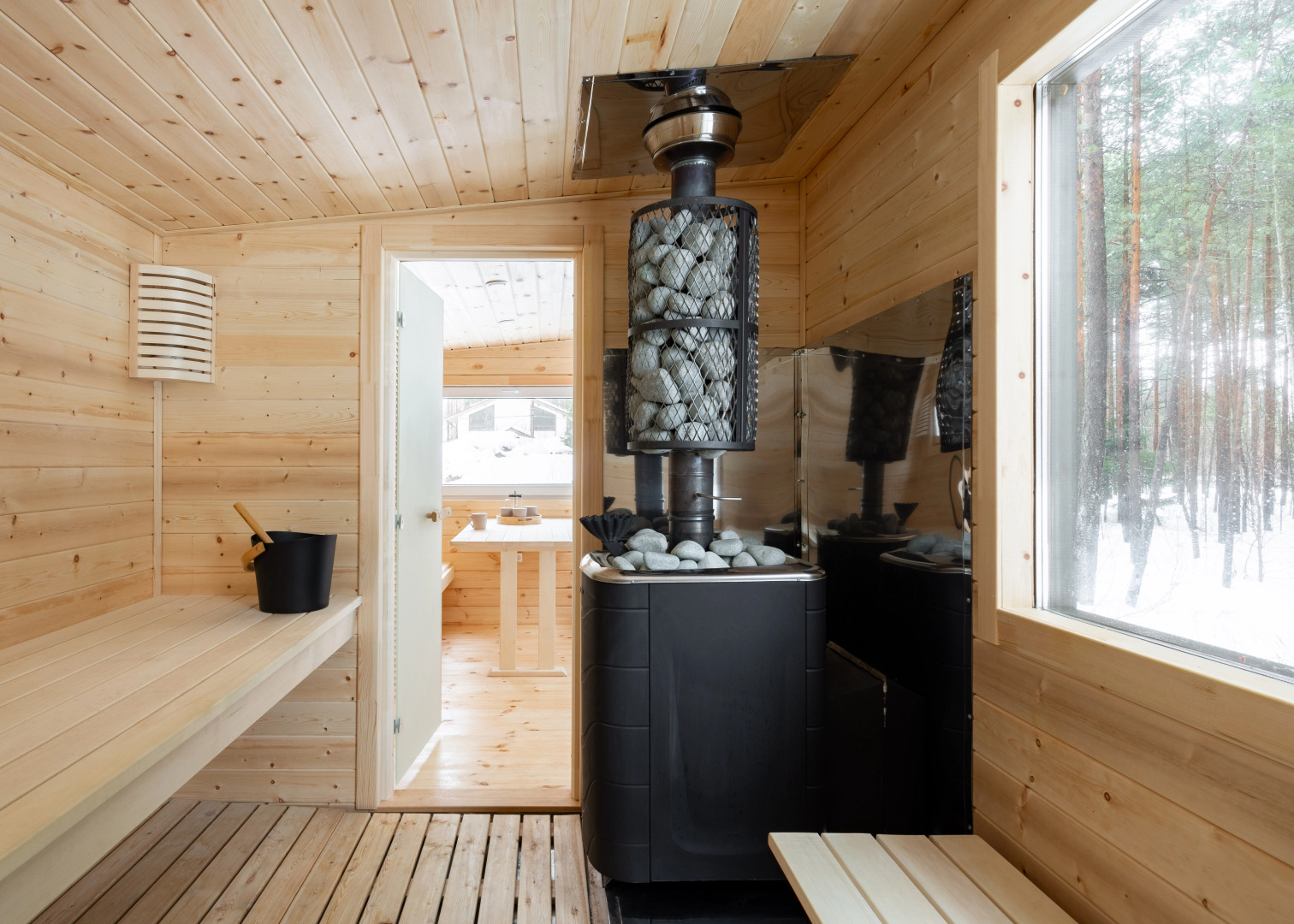 Гостевой дом Загородный дом с просторной террасой и баней