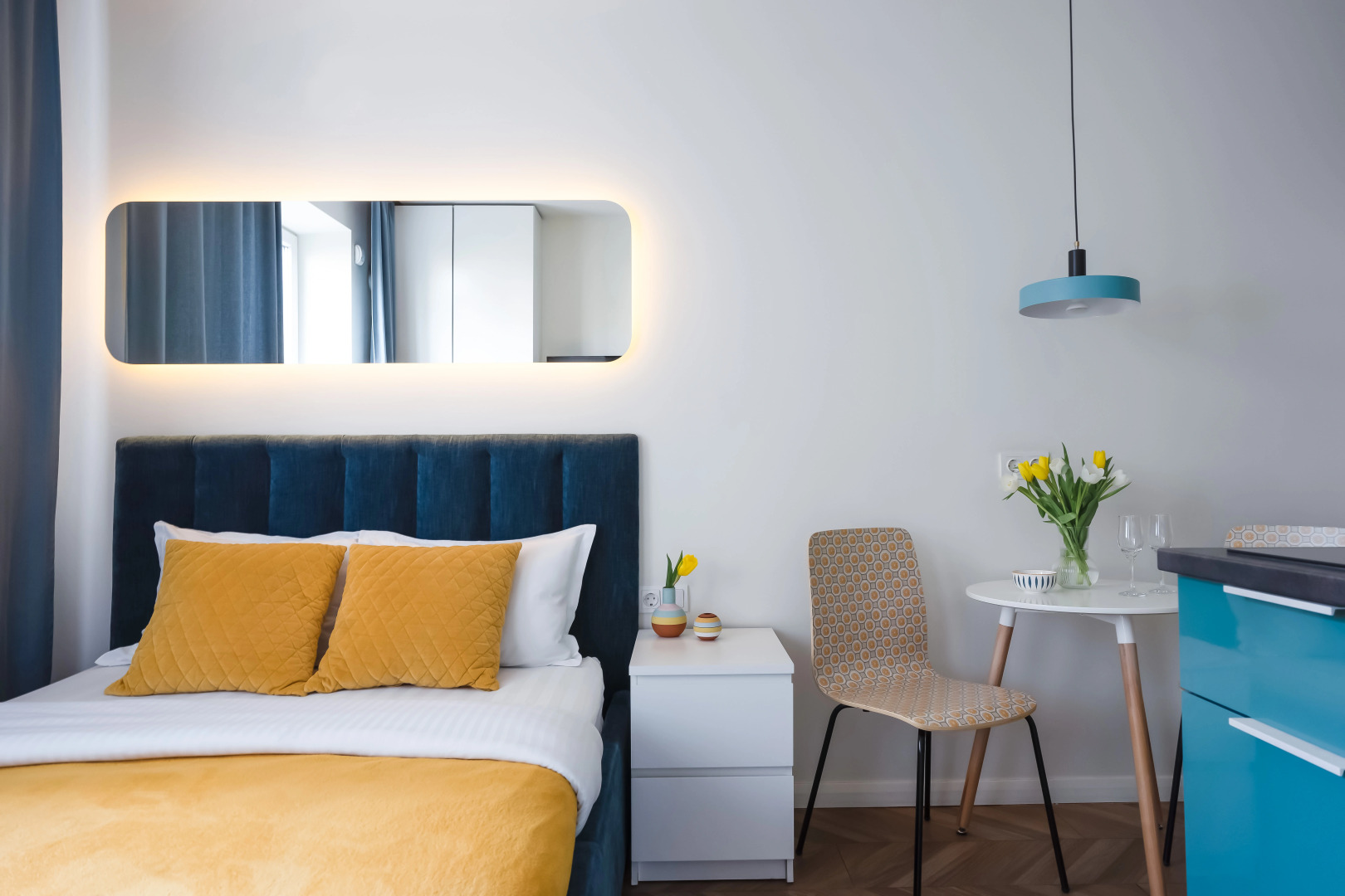 Апартаменты Pavlov Бирюзовая