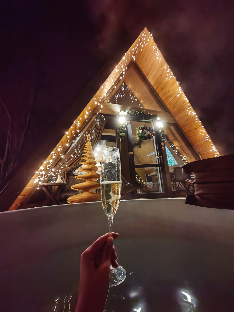 Частный дом A-frame На холме