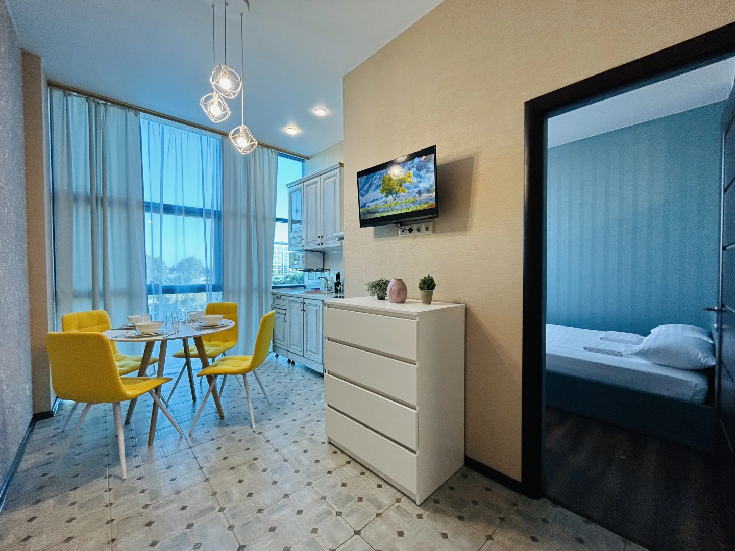 Апартаменты Адлер-Курорт с Видом на Море