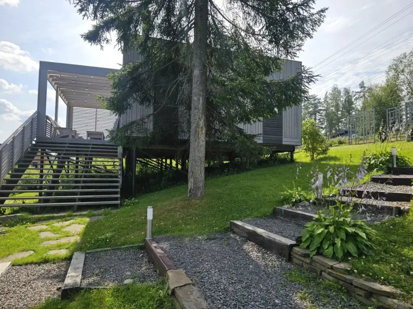 Коттедж Черничный склон Grey House