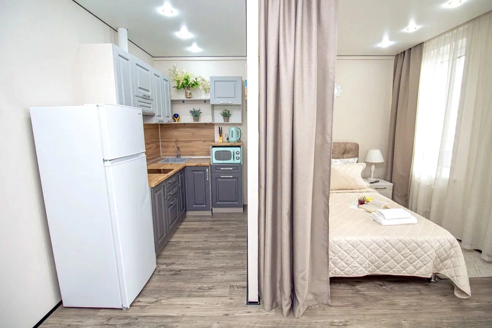 Апартаменты FSF Эксклюзивная Студия С Дистанционным Заездом