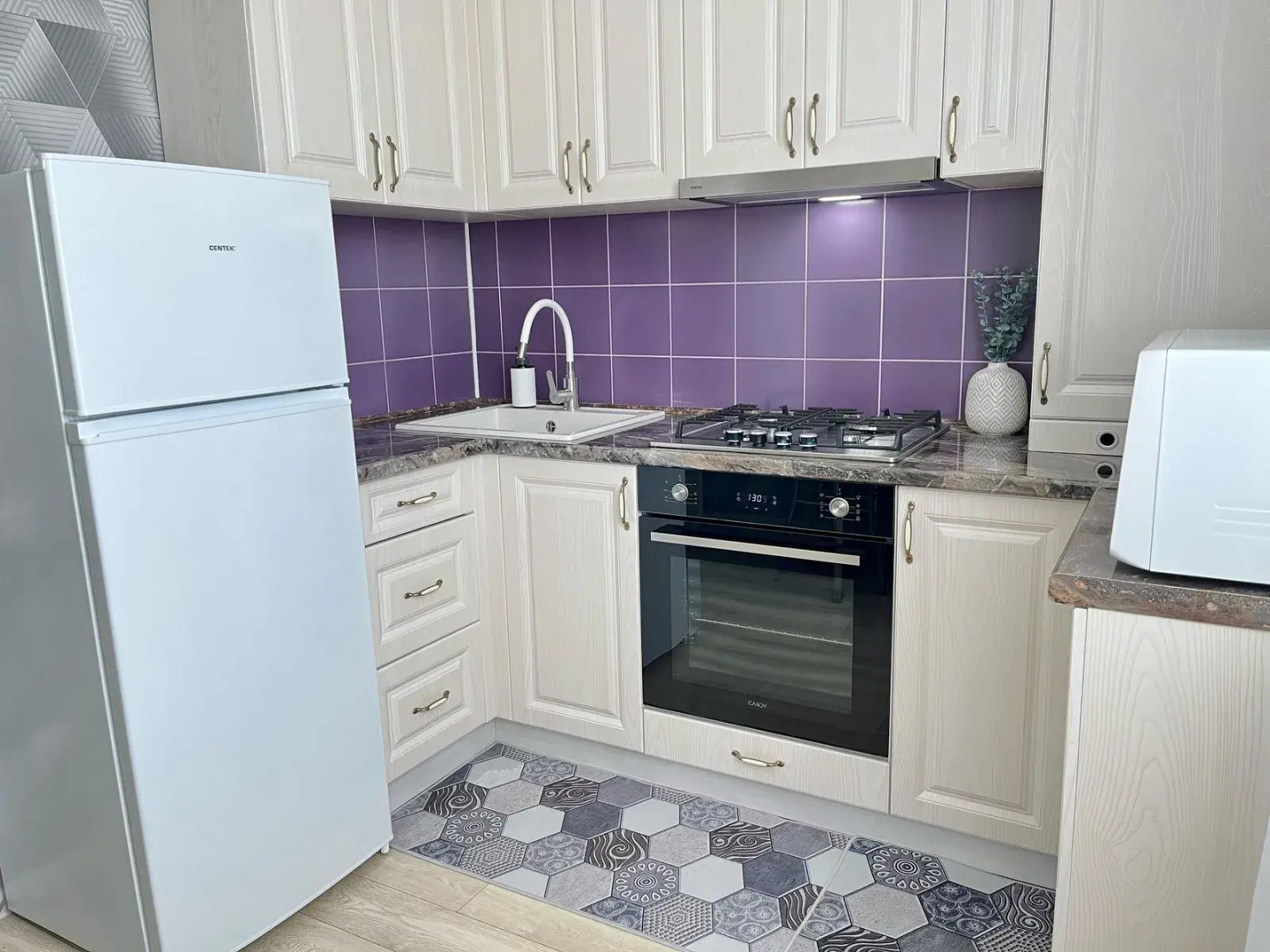 Квартира 1-ком. Бесконтактное заселение Мкр. КПТ Odeyalkin