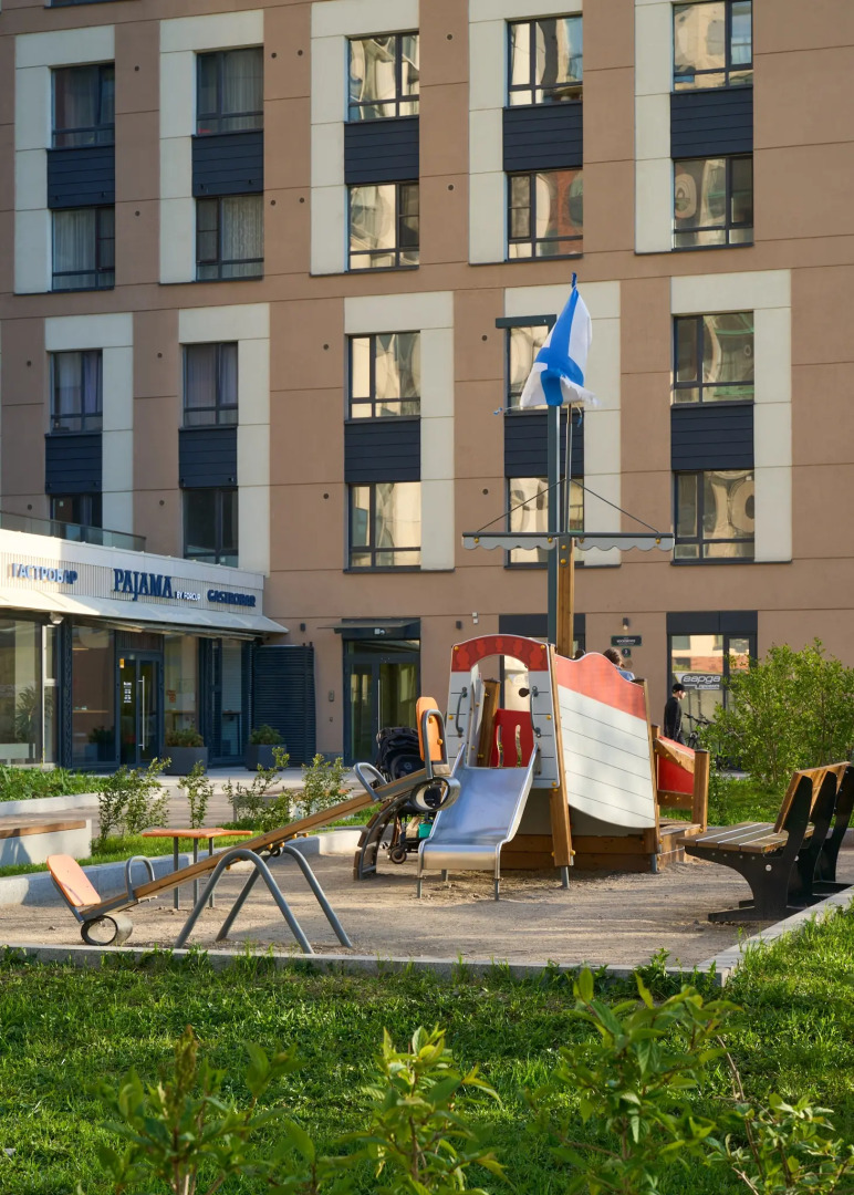 Квартира у Пулковского парка с панорамными окнами