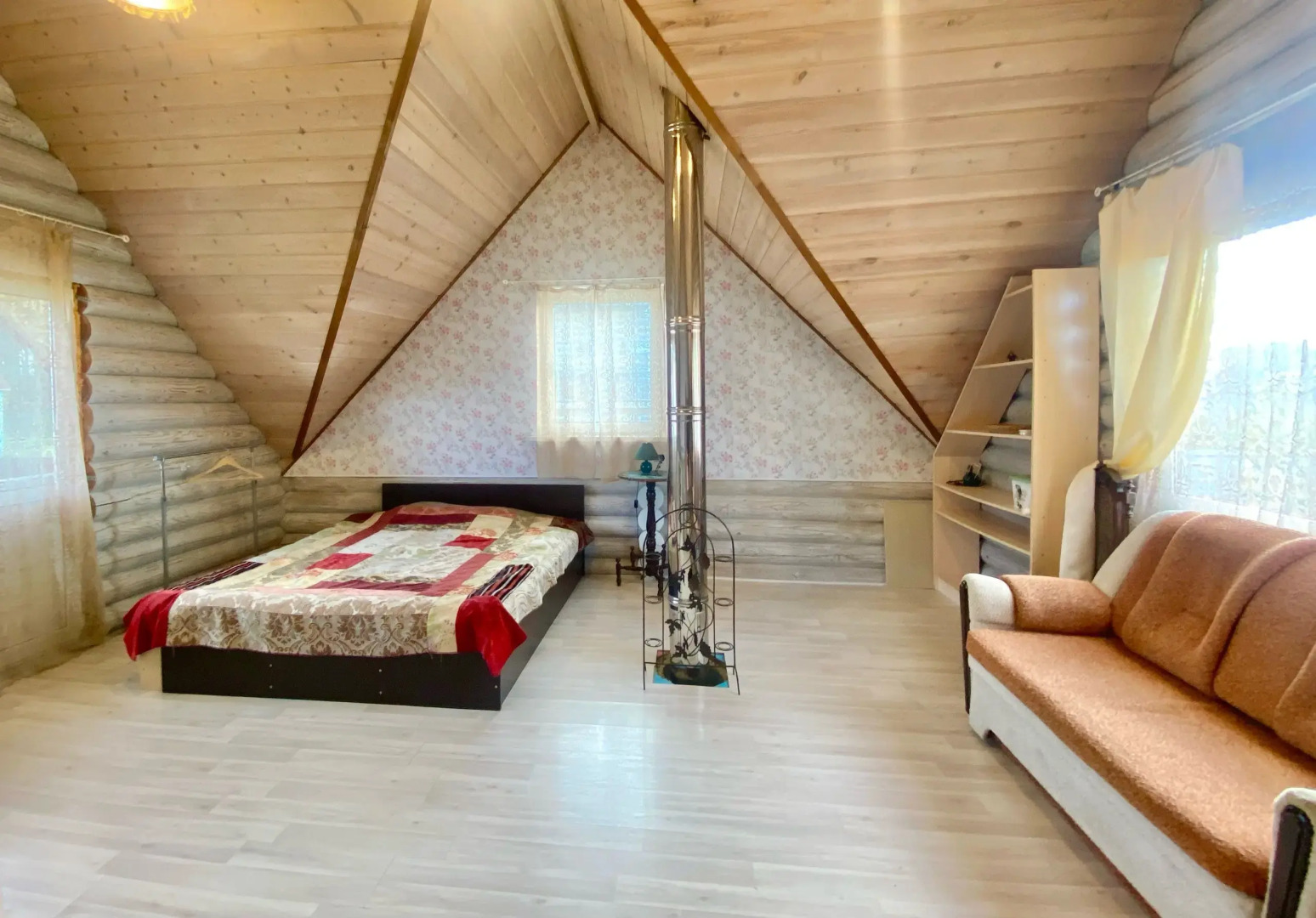 Частный Дом с баней на дровах