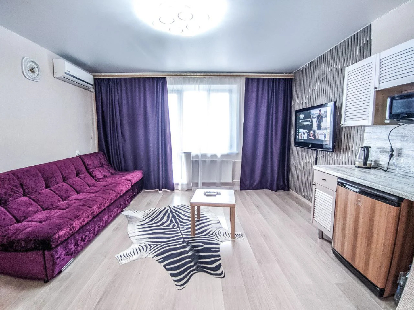 Квартира однокомнатная с видом на реку и парк