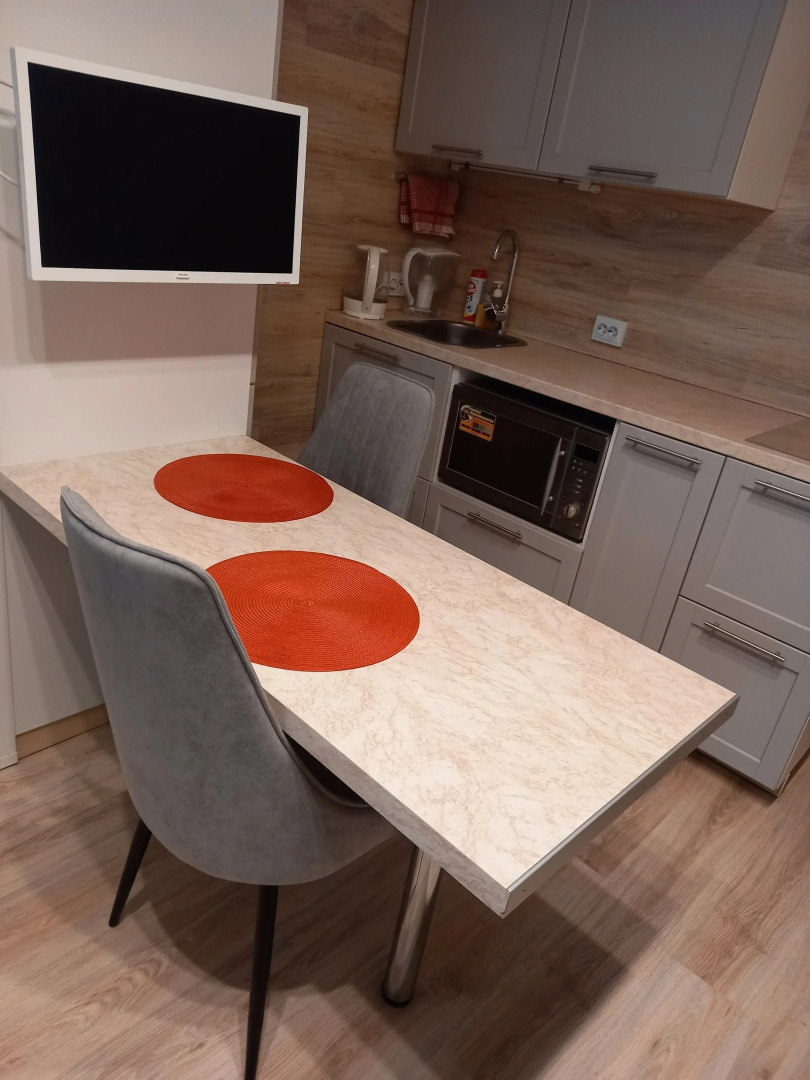 Квартира Уютная Студия с Видом на Санкт Петербург