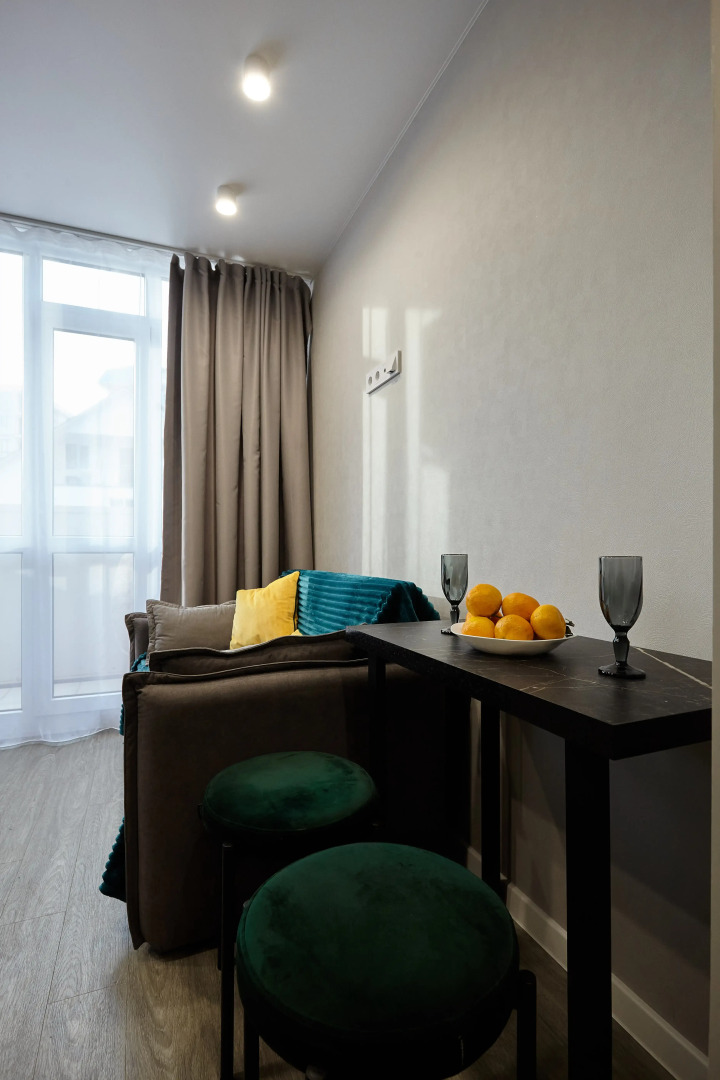 Апартаменты в ЖК Резидент с Балконом