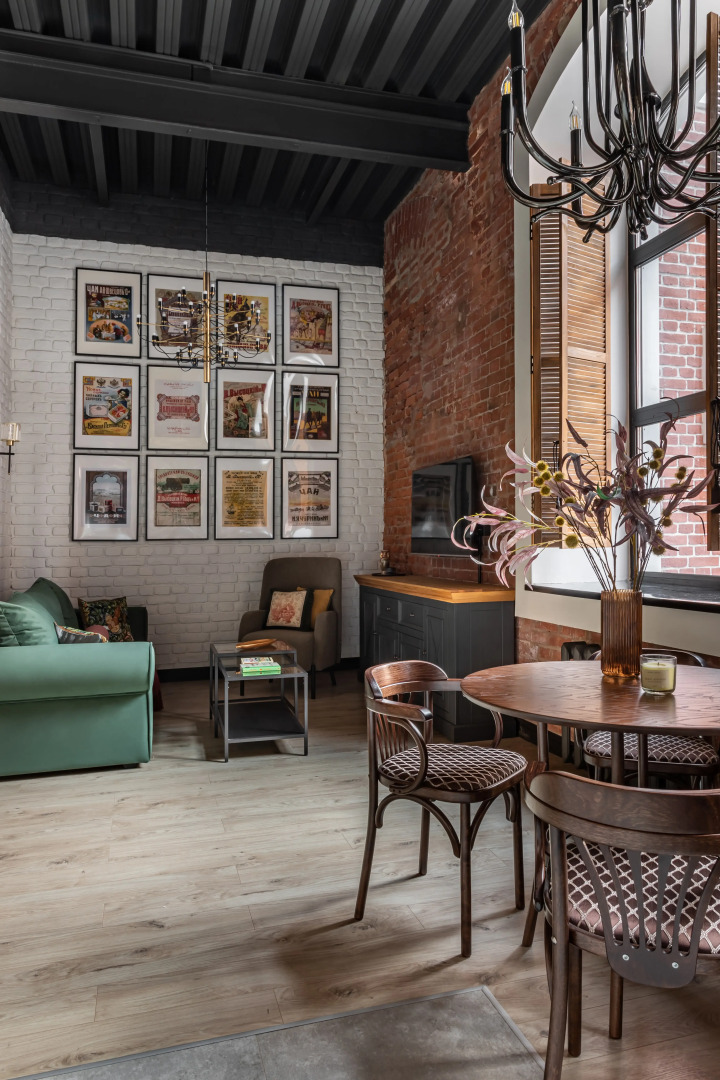 Квартира Moscow Deluxe Apartments Royal Tea Loft