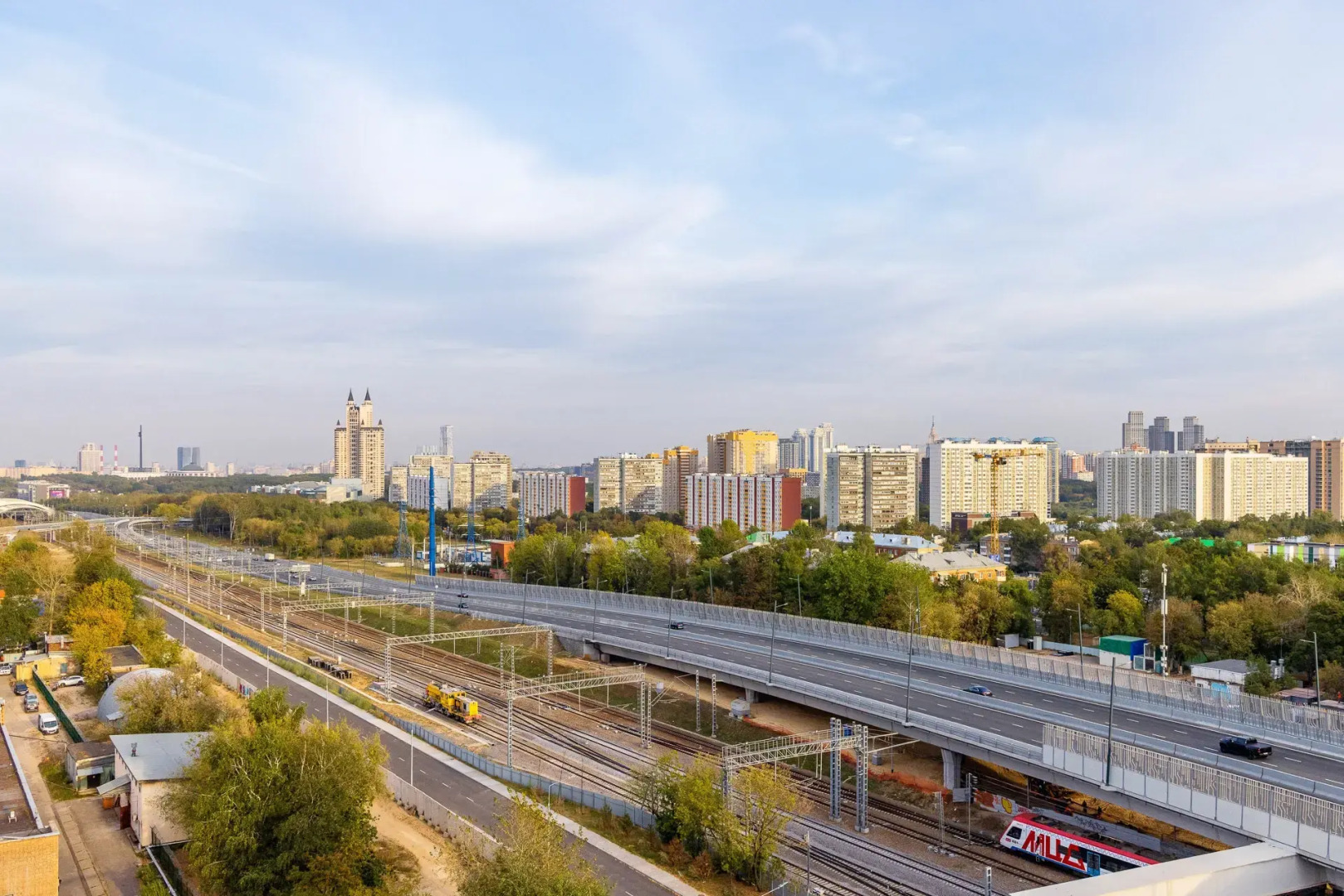 Апартаменты с Панорамным Видом на Москву